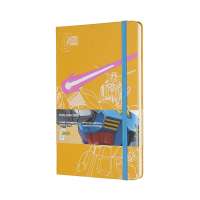 Moleskine Limited Edition Gundam Large Ruled Notebook (Yellow)