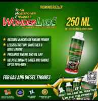 250ml The Wonderlube Additive for Gas and Diesel Engine Fuel Saving Lube Additive