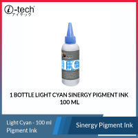 i-tech Sinergy Pigment Ink 100ml High Quality And Lasting Colors for All Printers Fluently Cyan Magenta Black Yellow Light Cyan Light Magenta