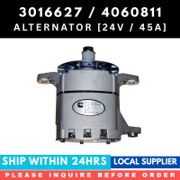 Alternator 3016627 4060811 4913675 [LOCAL STOCK. READY TO SHIP WITHIN 24HRS.]  [24V 45A ] FOR CUMMINS ENGINES NTA855 K19