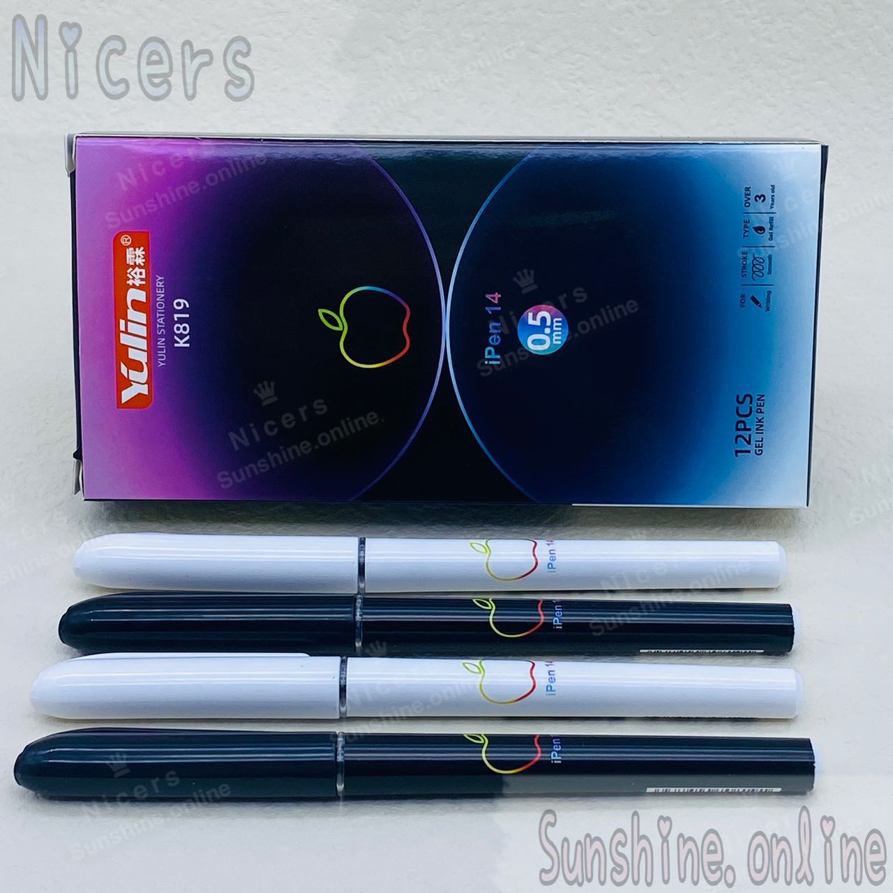 K-819 12pcs IPen 14 gel pen sign pen 0.5mm
