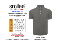 Smilee Apparel Drifit CoolPass DF Interlock Polo