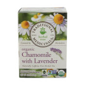 Traditional Medicinals Chamomile Lavender Tea Bags