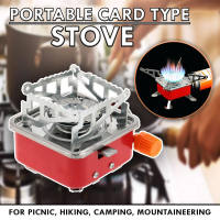 High Quality Stainless Steel Portable Card Gas Stove Portable Camping Gas Stove