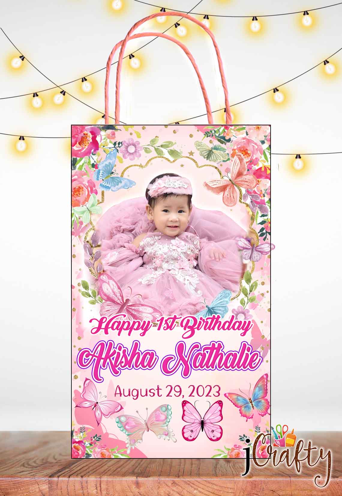 PERSONALIZE LOOTBAGS - BUTTERFLY