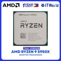 AMD Ryzen 9 5950X - 16 Cores 32 Threads / Up to 4.9GHz / AM4 / Tray Type Desktop Processor