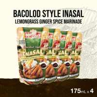 Mama Sitas Bacolod Style Inasal (Lemongrass Ginger-Spice Marinade) 175 mL Doy x 4