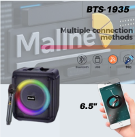Brodu BTS-1935 6.5 imch IKARAOKE BOX professional system Bluetooth speaker with microphone