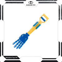Mcfarlane Toys Poppy Playtime Grabber Hands Wv1: Grab Pack Blue