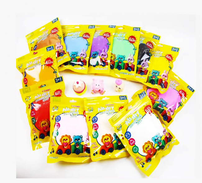 Foamy Air Clay Softest Clay 60g Super Elasticity Extra Soft and Non Toxic Clay