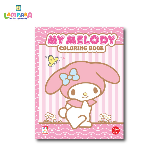 My Melody Coloring Book Ages 3+ (LAMPARA)