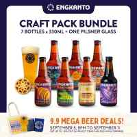 Engkanto Brewery  Craft Pack | 7 Assorted Beers + Freebies [SAMPLER]