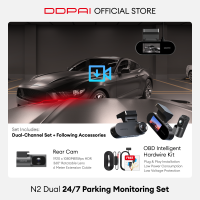 DDPAI N2 2.5K 1440P Super Capacitor 1.9″ IPS Display ADAS 2.0 Dash Cam with AI-ISP NightVIS 2.0