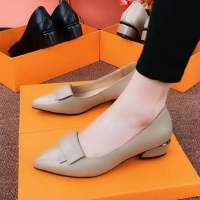 Branded Off-size Non-slip Low-top Moccasin Womens Pumps Womens Pumps with Pointed Toe and Versatile Womens Leather Shoes