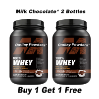 Omilay Whey Protein Powder Supports Muscle Building Boosts Post Workout Recovery Protein Powder for Men Women Supports Endurance and Revovery Workout Supplement Double Rich Chocolate 2LBS