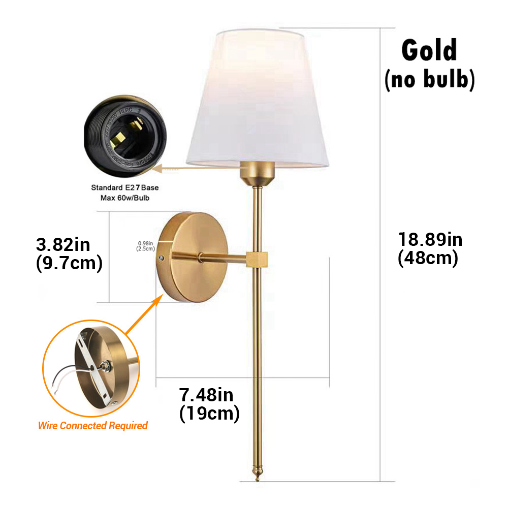 Lightless Nordic Creative Sconce Light Dining Living Room Bedroom Bedside Corridor Background Wall Lamp