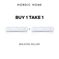 [BUY 1 TAKE 1] NORDIC HOME Bolster Hotdog Pillow with Korean Hypoallergenic Fiber Fill (7x34)