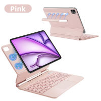 DANYCASE for iPad Magic Keyboard Case for iPad 11th A16 10th Air 11 M2 M3 M4 Air 5 Air 4 10.9inch Pro 11 13 M5 M4 2018-2022 Pro 11 iPad Air 13 M2 M3 M4 2018-2022 iPad Pro 12.9 Wireless Bluetooth-compatiable Adsorption Detachable Backlight Keyboard Cover