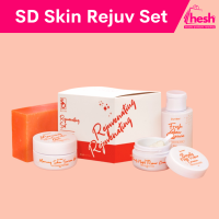 SD Skin Sugar Dolls Rejuvenating Whitening Facial Set for Glowing Clear and Radiant Skin