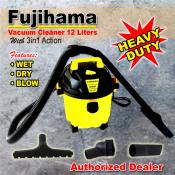 Fujihama Vacuum Cleaner 3 in 1 Heavy Duty 12Liters/ 3 Gallon