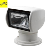 Homyl Remote Control Search Marine Searchlight 100W Spot Headlight Searching Light For Boats Truck SUV