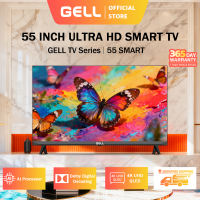 GELL 50 inch Smart TV 43 inch flat screen Android TV Multiport led tv Youtube/Netflix (Bracket)