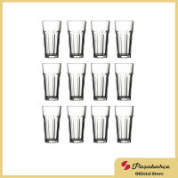 Pasabahce Casablanca Beer Drinking Glass 470cc 16 1/4oz Set of 12 (Clear)