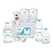Pur Newborn Gift Set with Container - Stuffed Toys may vary
