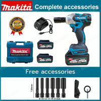 Makita Cordless Impact Wrench 6.0Ah 199V 3 in1 Cordless Electric Brushless Impact Driver Screwdriver Drill Ratchet Driver Cordless Impact Lithium Battery With Storage Tool Case Power Tools【Makita official store ph】