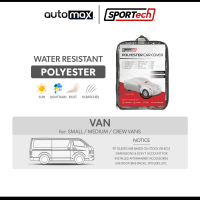 SPORTech POLYESTER WATER RESISTANT Car Cover - Hatchback Sedan Crossover SUV MPV Pickup Van [Brio Jazz Mirage City Accent Rio Raize Reina Civic Vios Coolray BR-V Avanza Innova Veloz Fortuner Montero Xpander Everest Ranger Triton]