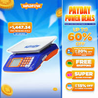 WADFOW 30KG ELECTRONIC DIGITAL WEIGHING SCALE KITCHEN TIMBANGAN RECHARGEABLE FOOD MEASURING WEIGHT WEC1503 WPT