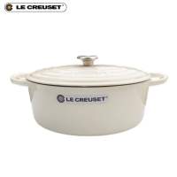 France LE CREUSET enamel cast iron pot 31cm oval cast iron stew pot soup pot cooking pot