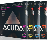 Donic Acuda S1 S2 S3 Baracuda black red blue original donic table tennis rubber