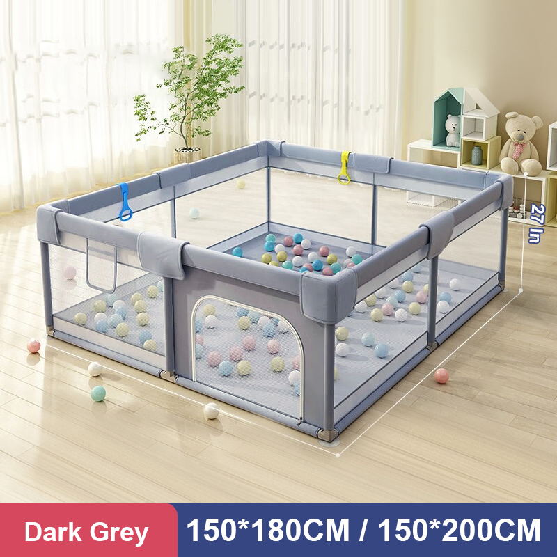 Playpen for Baby 150×180(200)CM Fence for Baby Safety Playpen