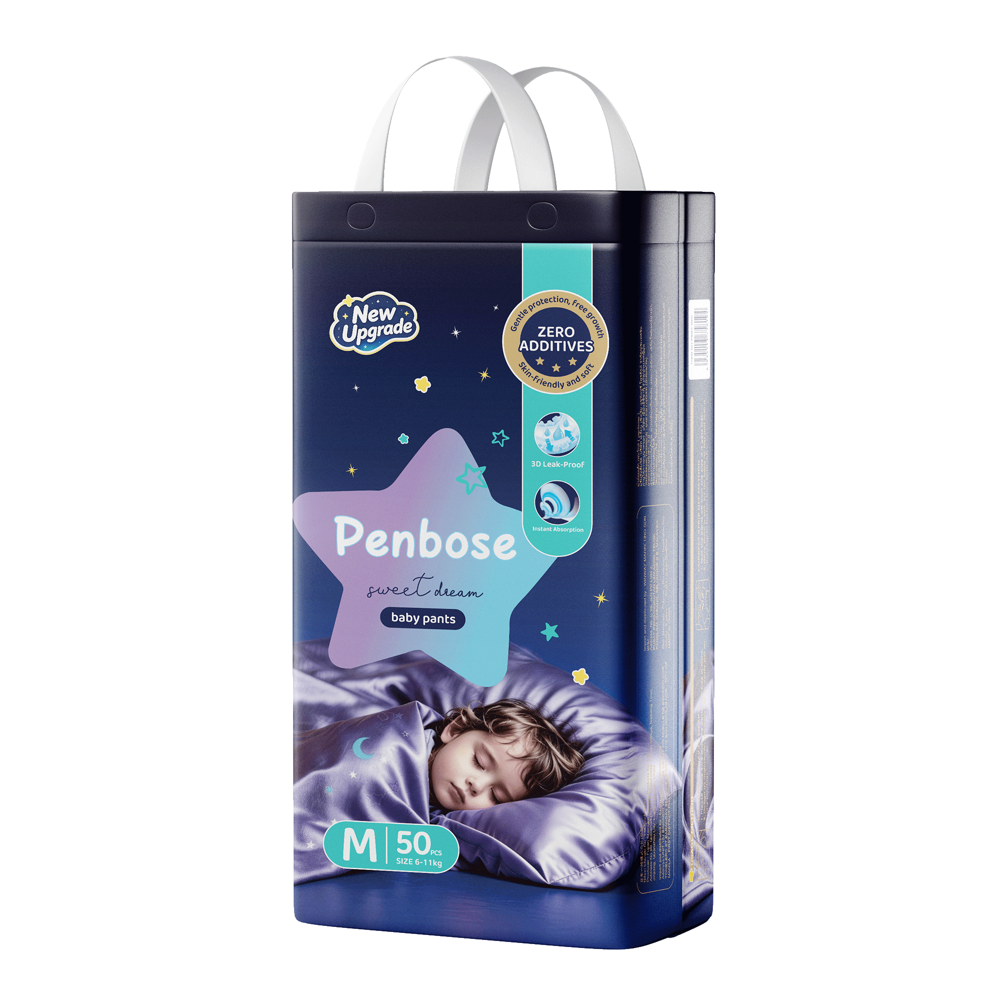 Penbose Sweet Dream Diapers Size M-4XL 50 Pack Shipped from Davao