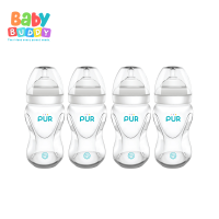 Pur Promo Bundles - BUY 3 GET 1 Advanced Wide Neck Feeding Bottle (100% Anti-Colic Bottles)