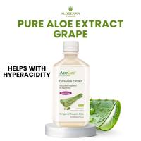 AloeCure Pure Aloe Extract Grape Flavor 500ml (Oct 14 2027  Expiry)