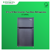EVEREST 3.1 cu.ft Two Door Refrigerator | Non-Inverter Technology | Odor Control Filter for Freshness | Reversible Door for Flexible Placement | Spacious 90L Capacity | Fast Shipping | Quality Product Guaranteed/bday
