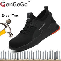 Brand WHITBY（3 Days Delivery COD） Unisex Fashion Safety Shoes Steel Toe Shoes Winter Protective Shoes Anti-smashing and Anti-piercing Wear-resistant Work Shoes Rubber Outsole Safety Boots