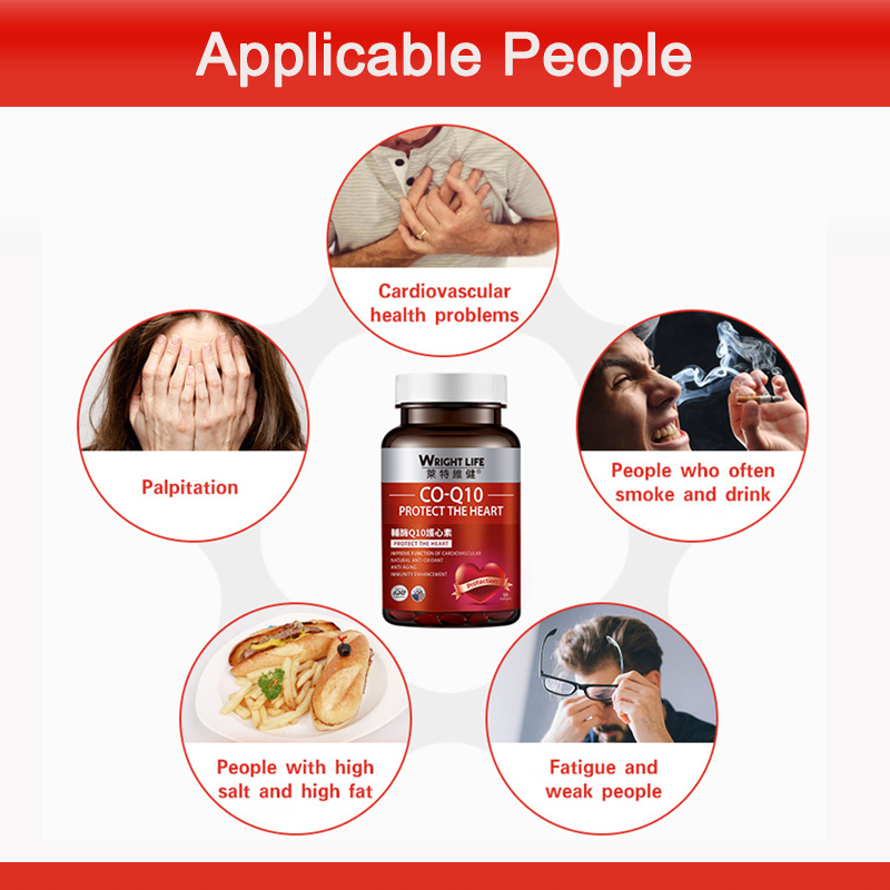 Wright life Better Absorption Japan Kaneka CoQ10 50mg Antioxidant for