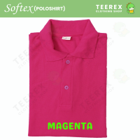 SOFTEX Honeycomb UNISEX PLAIN POLO SHIRT MAROON RED MAGENTA (BEST SELLER/LOWEST PRICE)