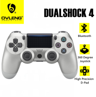 DoubleShock Bluetooth Gamepad Exquisite Simulation Level and Trigger Ergonomic Design Suitable for PS 4 All Series