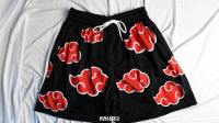 KALOSph MICROCOOL ″AKATSUKI″ EMBROID + PRINT BLACK CONCEPT SHORTS