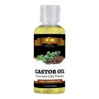 [ GLORIOUS ESSENTIAL Castor Oil ] 20ml | 50ml Organic Hexane-Free and Cold-Pressed - Face Skin Natural Moisturizer Hair Grower
