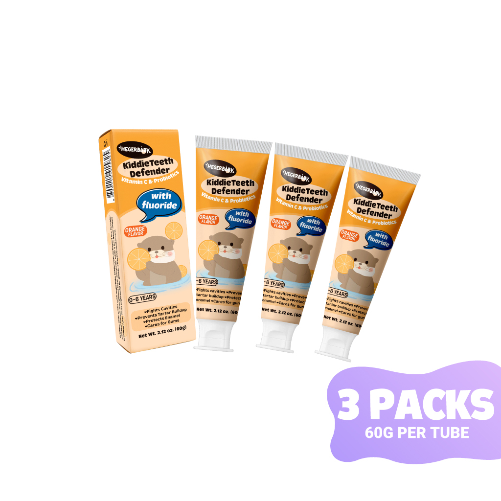 Hegerbaby Kiddieteeth Defender Toothpaste 60g Pack of 3