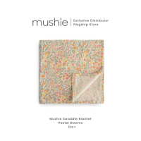 MUSHIE Muslin Swaddle Blanket | Mushie Frigg Flagship Store