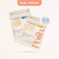 NIGHTTIME Posh Skin Pimple Patch 48pcs - Ultra-Thin Hydrocolloid Salicylic Acid with Tea Tree Oil