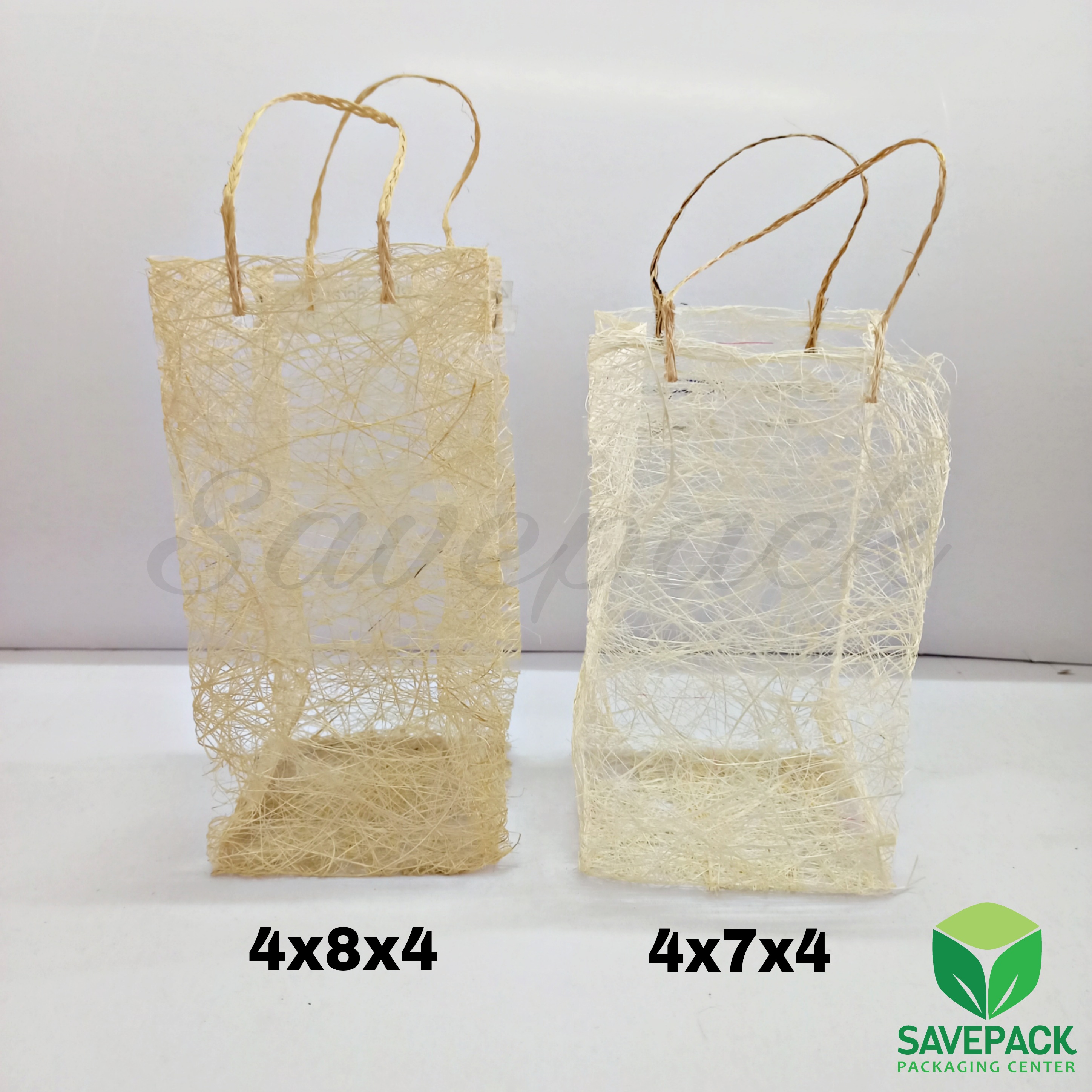 Native Abaca Scranch Gift Bags per pc (Likhang kamay hindi perfect ang mga hibla at pagkahabi dahil hindi ito gawa ng machine)