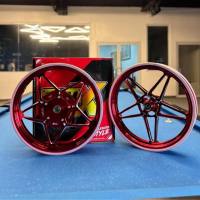 Bom Rangsit Bom X Mags Lynx for motorcycle Parts CNC Click 125/150 MIO 110/i125 M3 NMAX AEROX /SPORTY/SOULTY Star Mags 14s 5 Spokes