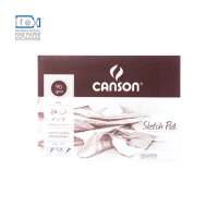 Canson Sketch Pad 90gsm 9 x 12 24 sheets + Doodle Pad A6
